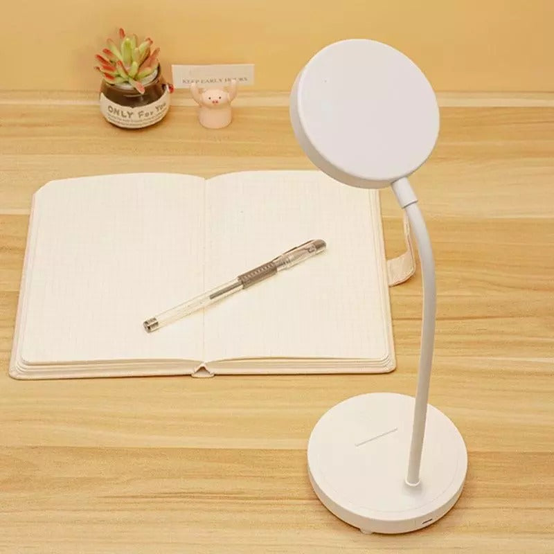 Luminária De Mesa LED Com Proteção Para Os Olhos/Dormitório/Manicure Recarregavel Sem Fio TD-05