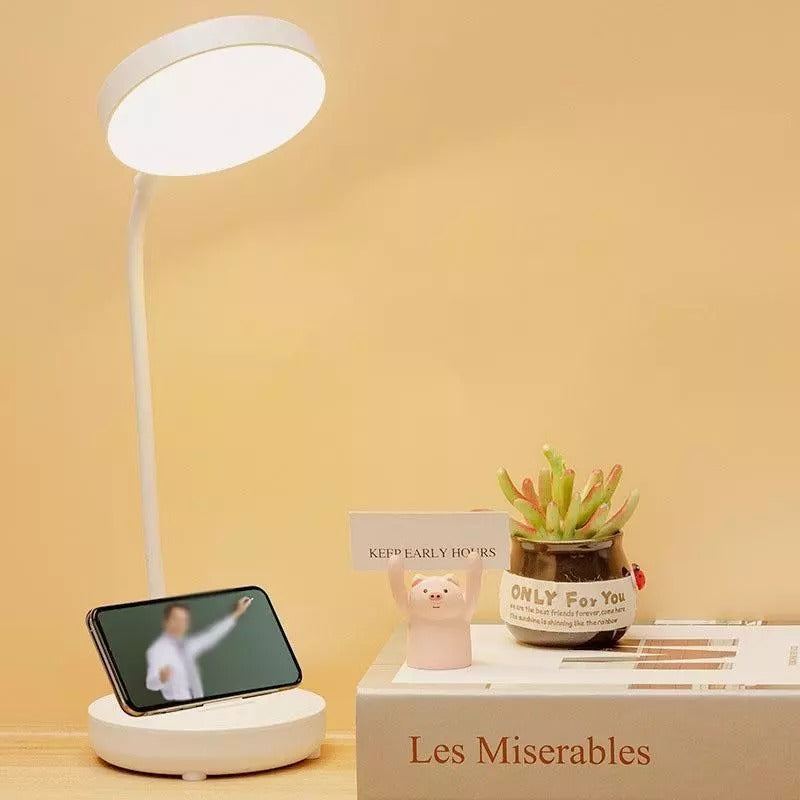Luminária De Mesa LED Com Proteção Para Os Olhos/Dormitório/Manicure Recarregavel Sem Fio TD-05