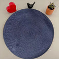 Kit 6 Peças Jogo Americano Redondo Sousplat Cozinha Jantar Descanso de Prato Sousplat Cozinha