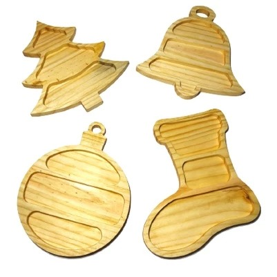 Tábuas Petisqueiras Para Natal Mesa Posta Madeira Pinus
